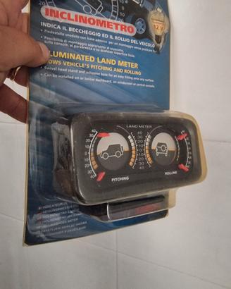 Inclinometro Auto Fuoristrada retroilluminato 12V