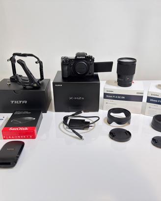Fujifilm X-H2S kit perfetta