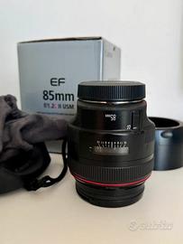 Obiettivo Canon EF 85mm f/1.2 L II USM