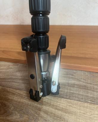 Monopiede fibra carbonio con testa BIKE H 135cm