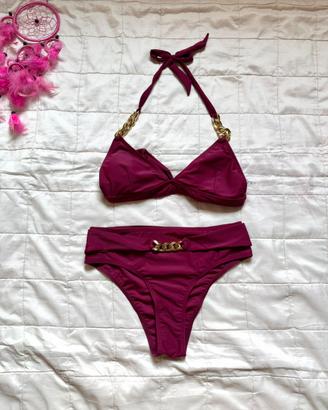 Bikini borgogna di Shein | taglia M
