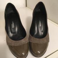 Scarpe camoscio e vernice