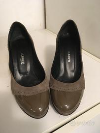 Scarpe camoscio e vernice