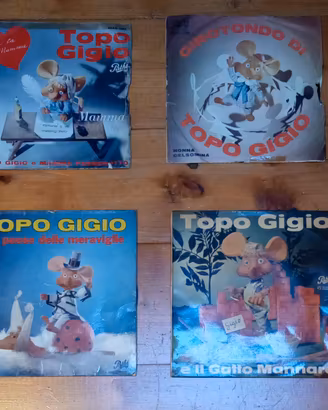 Dischi vinile bambini 45/78