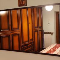 Specchio camera da parete in legno, grande