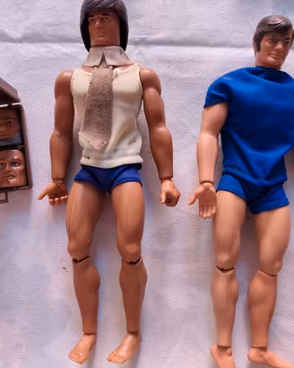Big Jim Mattel Anni '70 + Agent 004 + Accessori