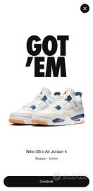 Air Jordan 4 SB Navy 42,5