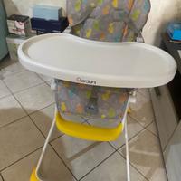 Seggiolone giordani prima pappa