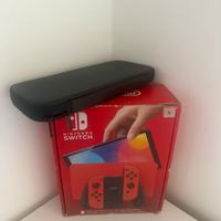 nintendo switch red mario edition