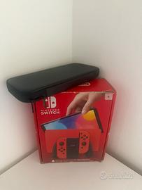 nintendo switch red mario edition