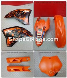 KIT PLASTICHE KTM SXF 450 2008 2009 SX F 2007 2010
