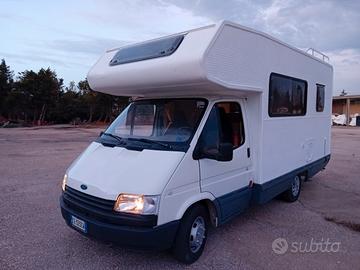 Camper Ford Transit 2.5 aspirato 1987 