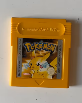 Game boy Pokemon giallo ESP