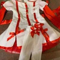 vestito di carnevale dela veneziano crocetta sexy