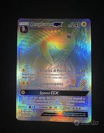 Carta Pokemon Ampharos Gx 185/181 gioco di squadra