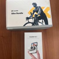 Insta 360 go 3 completa di kit per bici
