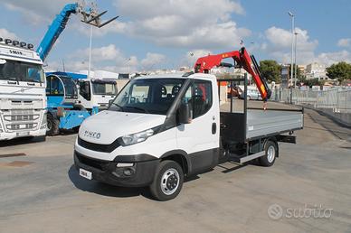 Iveco daily 35-140 cassone fisso e grù nuovi