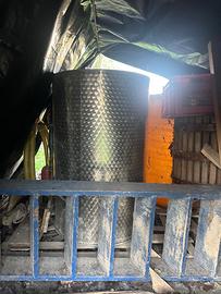 Botte semprepieno in Acciaio Inox per vino