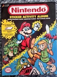 Nintendo Sticker Activity Album 1992 - Mario Zelda