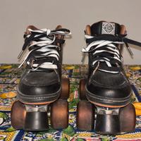 Pattini Oxelo Quad Tg 38 + Protezioni XS Nuovi!