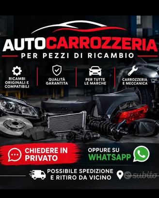 per pezzi di ricambio auto contattami