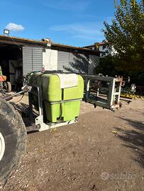 Botte 500lt+sbarre 12metri