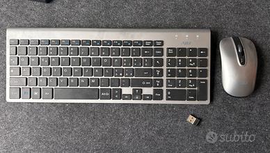 Mouse e Tastiera Combo - USB senza filo
