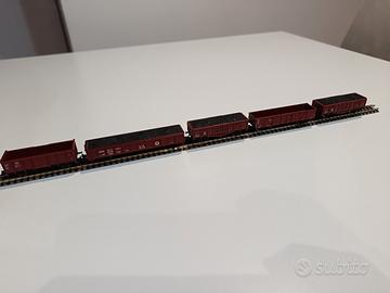 Trenini Convoglio merci scala N