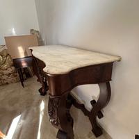 Console con marmo antico