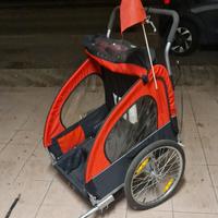 carrello posteriore bambino bici 