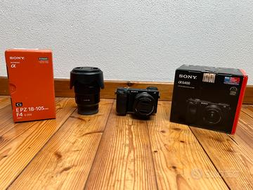Sony Alpha 6400 + Accessori