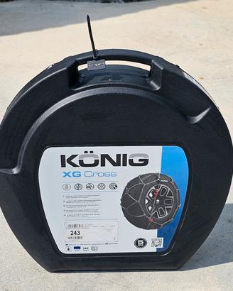 Catene da neve nuove König XG Cross gruppo  243