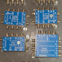 MULTISWITCH + PARTITORI DI COLONNA SATELLITARI