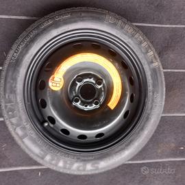 Ruotino di scorta 15 Fiat 500 Pirelli 125 80 R15