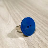 Anello "Blue Button" Handmade