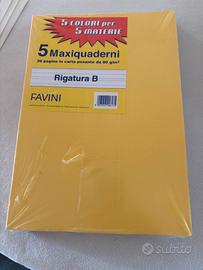 MAXI LOTTO 15 QUADERNI SCUOLA Primaria