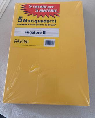 MAXI LOTTO 15 QUADERNI SCUOLA Primaria