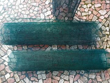 Rete metallica plastificata per recinzione antirug