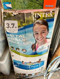 Piscina INTEX + FILTRO A SABBIA FLOW CLEAR