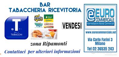 298/18 BAR TABACCHI RICEV. in zona Ripamonti