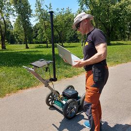 Software georadar/GPR con GPS