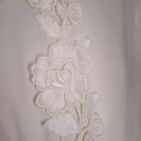 vestito da sposa Vintage raso di cotone tt a mano