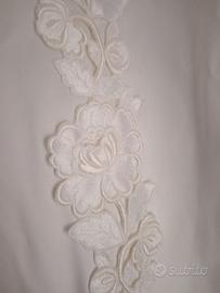 vestito da sposa Vintage raso di cotone tt a mano