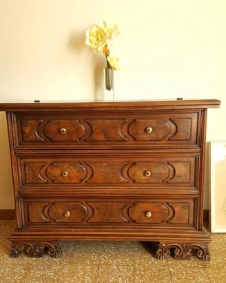 Cassettiera secrétaire legno massello