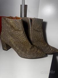 Kurt Geiger London stivaletti gioiello dorati - 38
