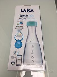 5 Bottiglie filtranti Laica 1lt nuove