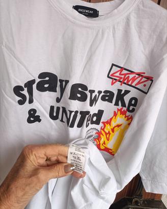 t sort bianca Angewear Milano tg.XL