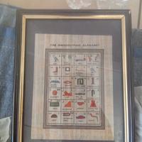 quadro  dell'Egitto scrittura egiziana