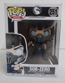 Funko pop mortal kombat sub-zero 251 originale