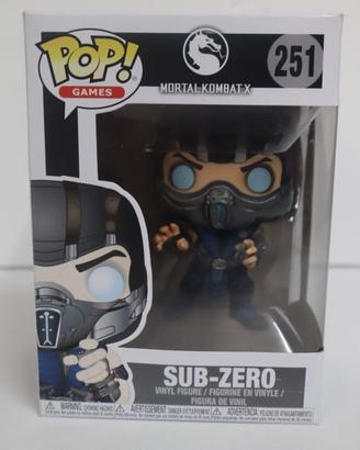 Funko pop mortal kombat sub-zero 251 originale